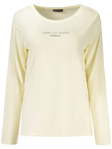 FREDDY Damen Langarmshirt Weiß