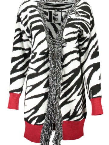 DÁMSKÝ CARDIGAN GAELLE PARIS BÍLÝ