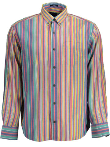 GANT Herren Langarmhemd Blau
