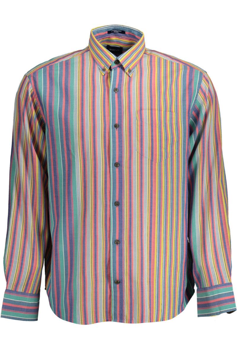 GANT Herren Langarmhemd Blau