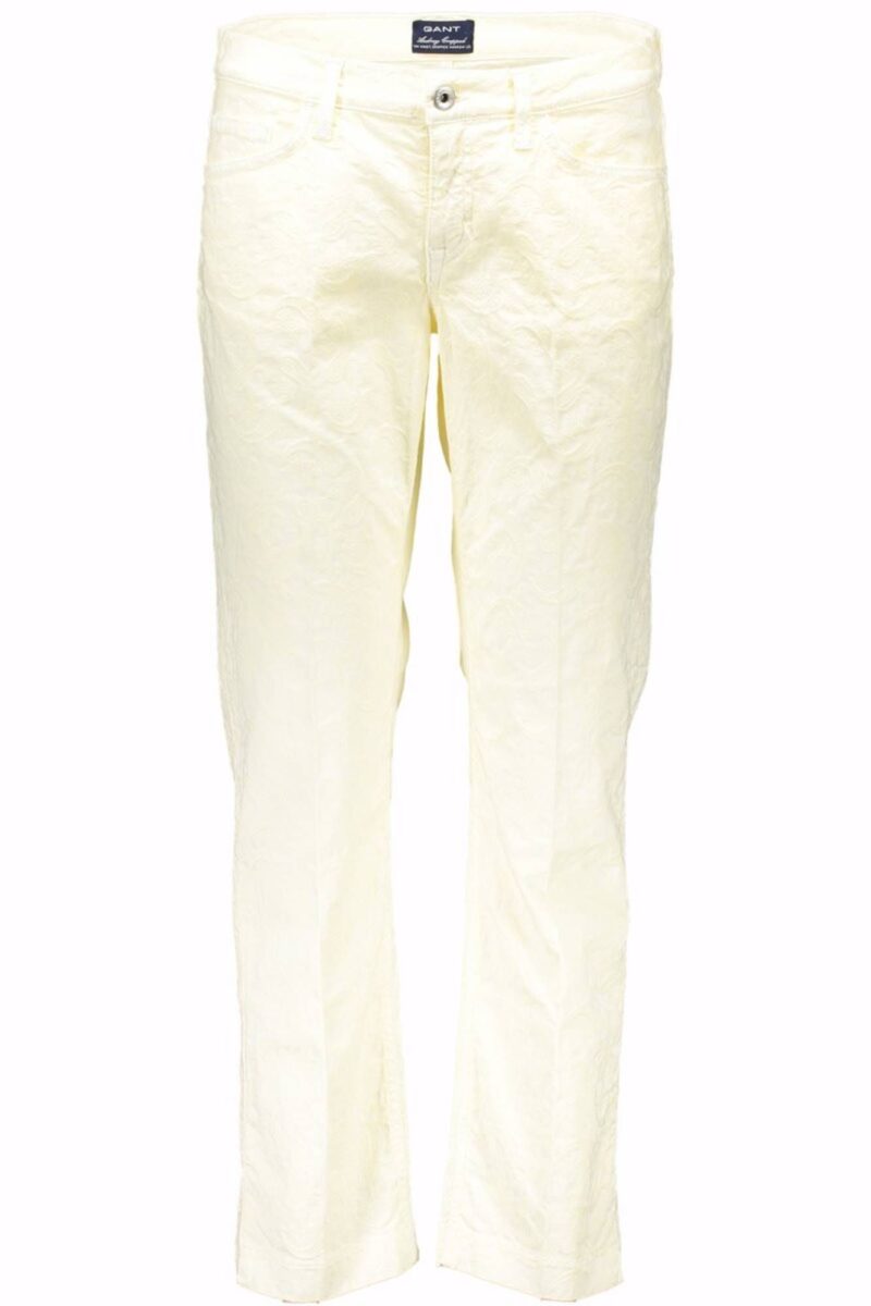 GANT Damen Hose Weiß