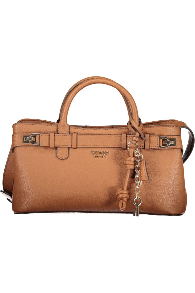 GUESS JEANS Damen Handtasche Braun
