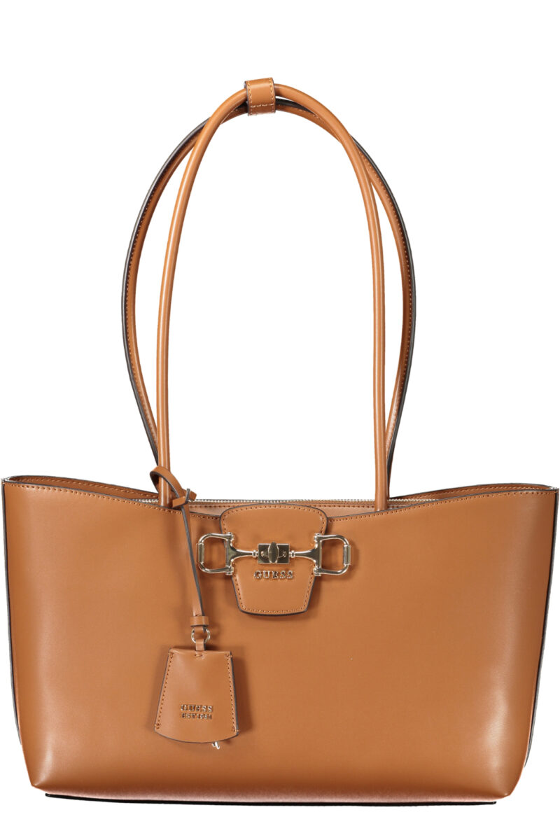 GUESS JEANS Damen Handtasche Braun