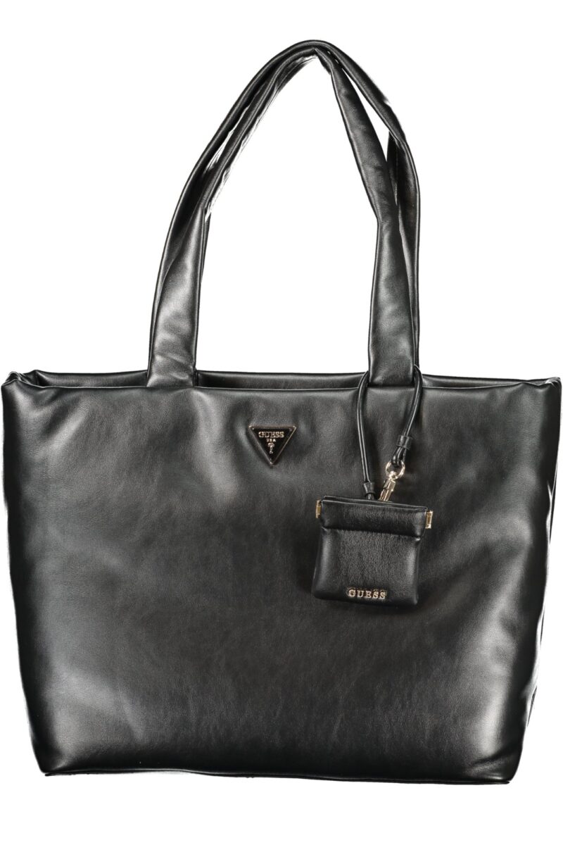 GUESS JEANS Damen Handtasche Schwarz
