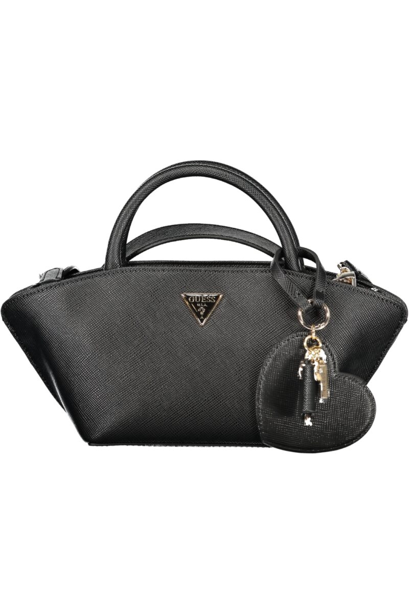 GUESS JEANS Damen Handtasche Schwarz
