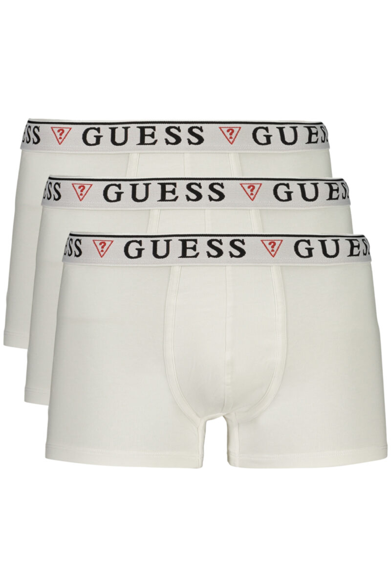 GUESS JEANS PÁNSKÉ BOXERKY BÍLÉ