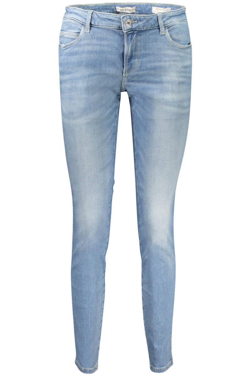 GUESS JEANS DÁMSKÉ DŽÍNY SVĚTLE MODRÉ