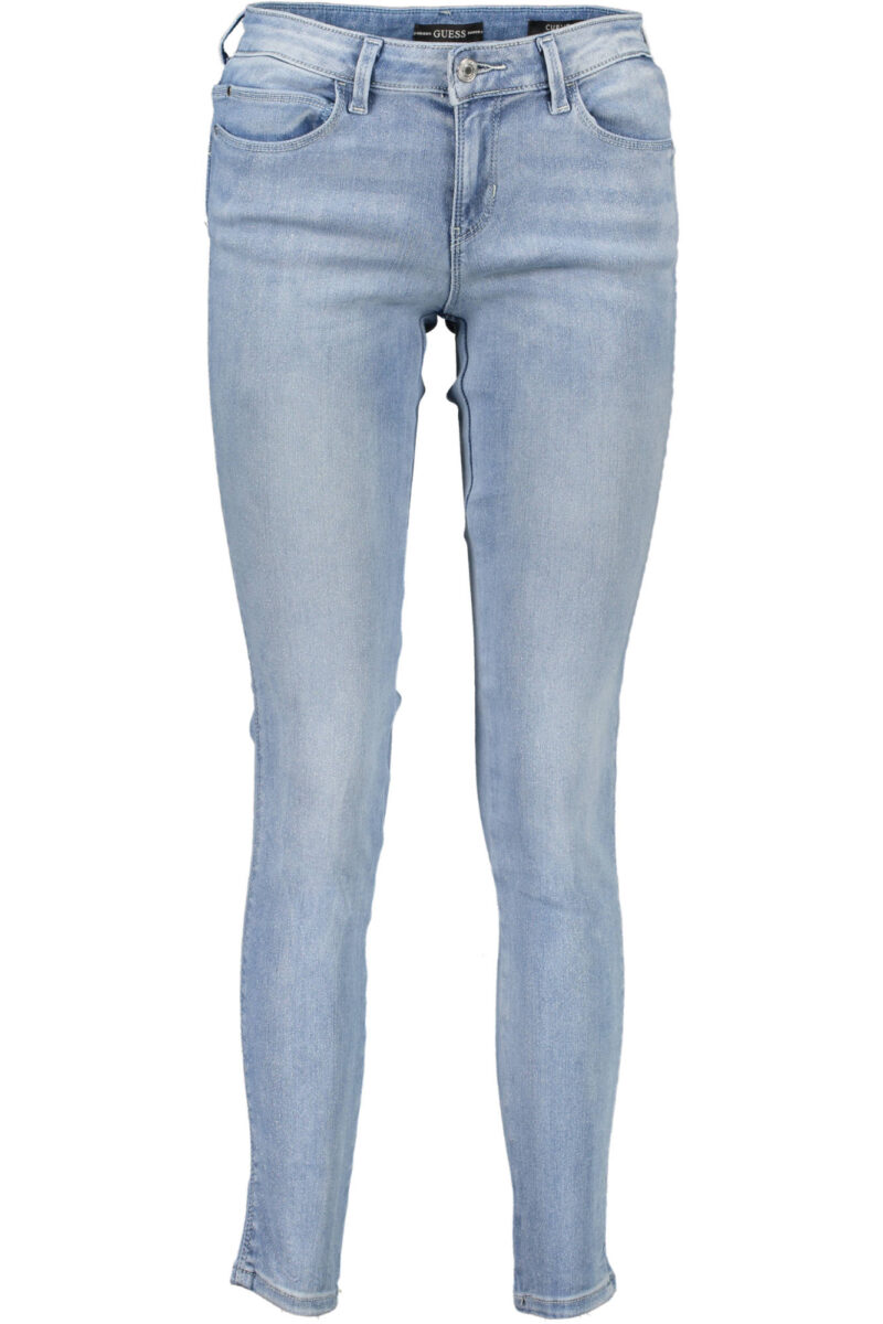 DÁMSKÉ SVĚTLE MODRÉ JEANS DENIM GUESS JEANS