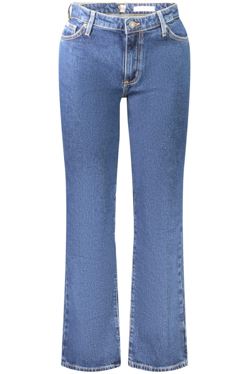 GUESS JEANS Damen Jeans Blau Straight