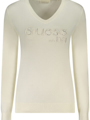 GUESS JEANS DÁMSKÝ SVETR BÍLÝ