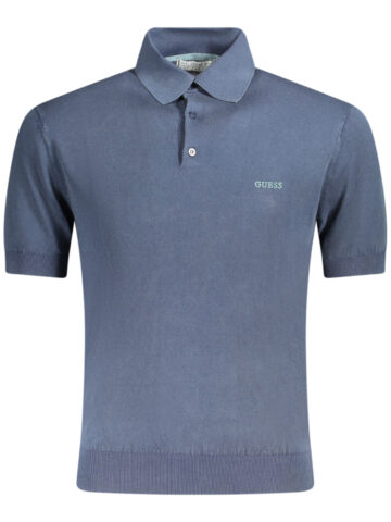 GUESS JEANS Herren Polo-Shirt blau
