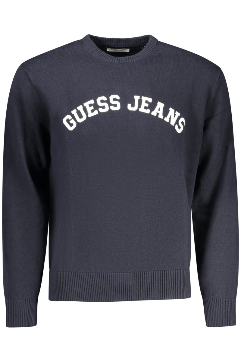 GUESS JEANS PÁNSKÝ SVETR MODRÝ