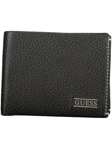 GUESS JEANS PÁNSKÁ PENĚŽENKA ČERNÁ