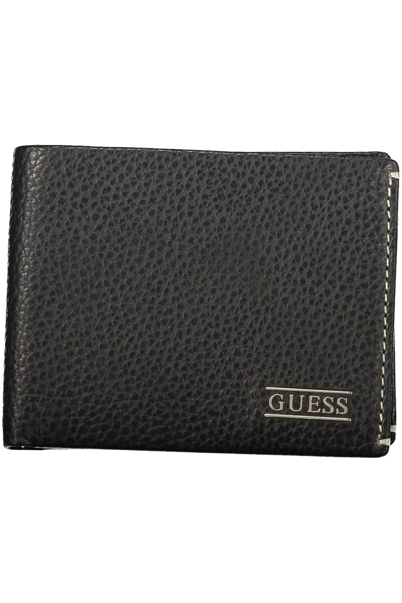 GUESS JEANS PÁNSKÁ PENĚŽENKA ČERNÁ