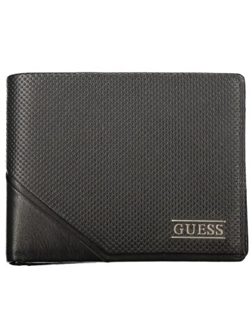 GUESS JEANS PÁNSKÁ PENĚŽENKA ČERNÁ
