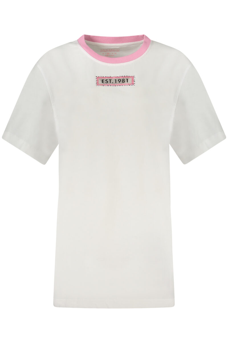 Guess Damen T-Shirt Weiß