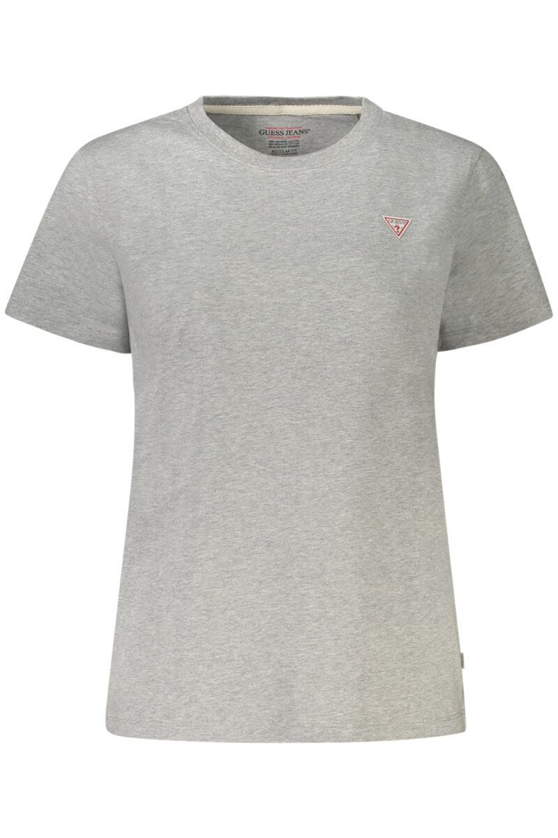 GUESS JEANS T-Shirt Damen Grau Kurzarm