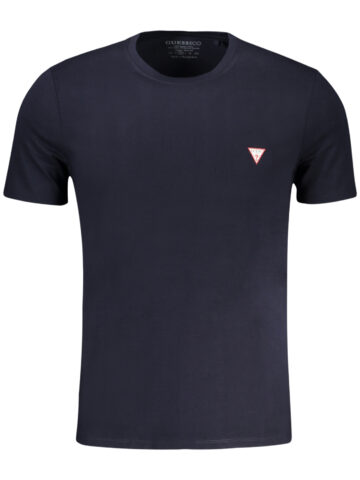 GUESS JEANS Herren T-Shirt Kurzarm Blau
