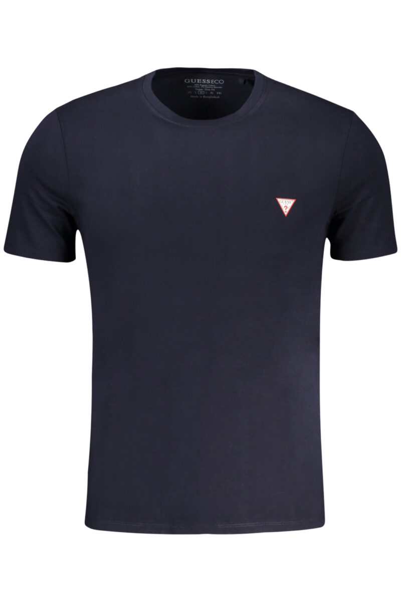 GUESS JEANS Herren T-Shirt Kurzarm Blau