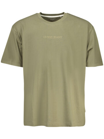 GUESS JEANS T-Shirt Herren Kurzarm Grün