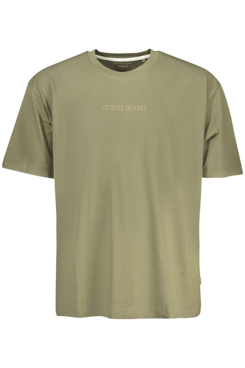 GUESS JEANS T-Shirt Herren Kurzarm Grün