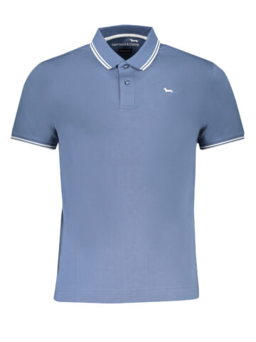 HARMONT & BLAINE Herren Poloshirt Kurzarm Blau