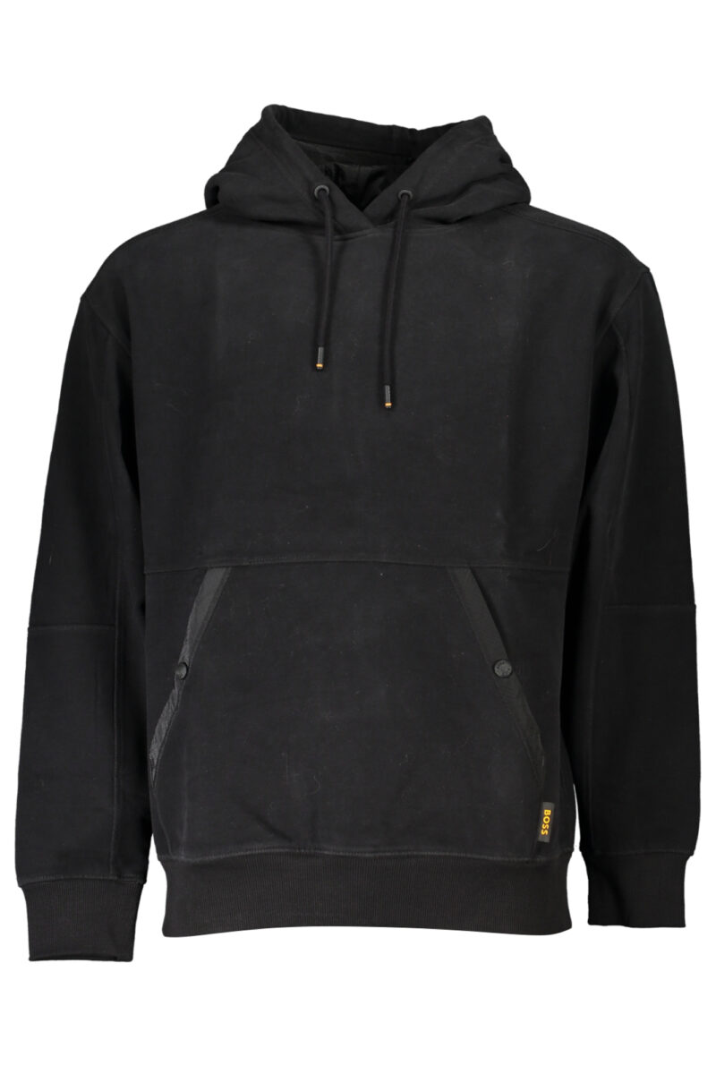 HUGO BOSS Herren Hoodie Schwarz