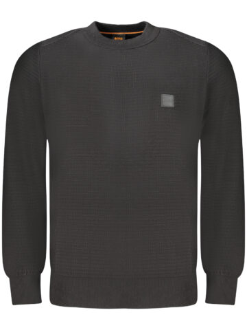 HUGO BOSS Herren Sweater schwarz