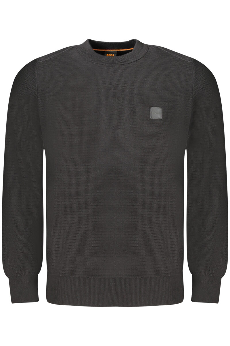 HUGO BOSS Herren Sweater schwarz