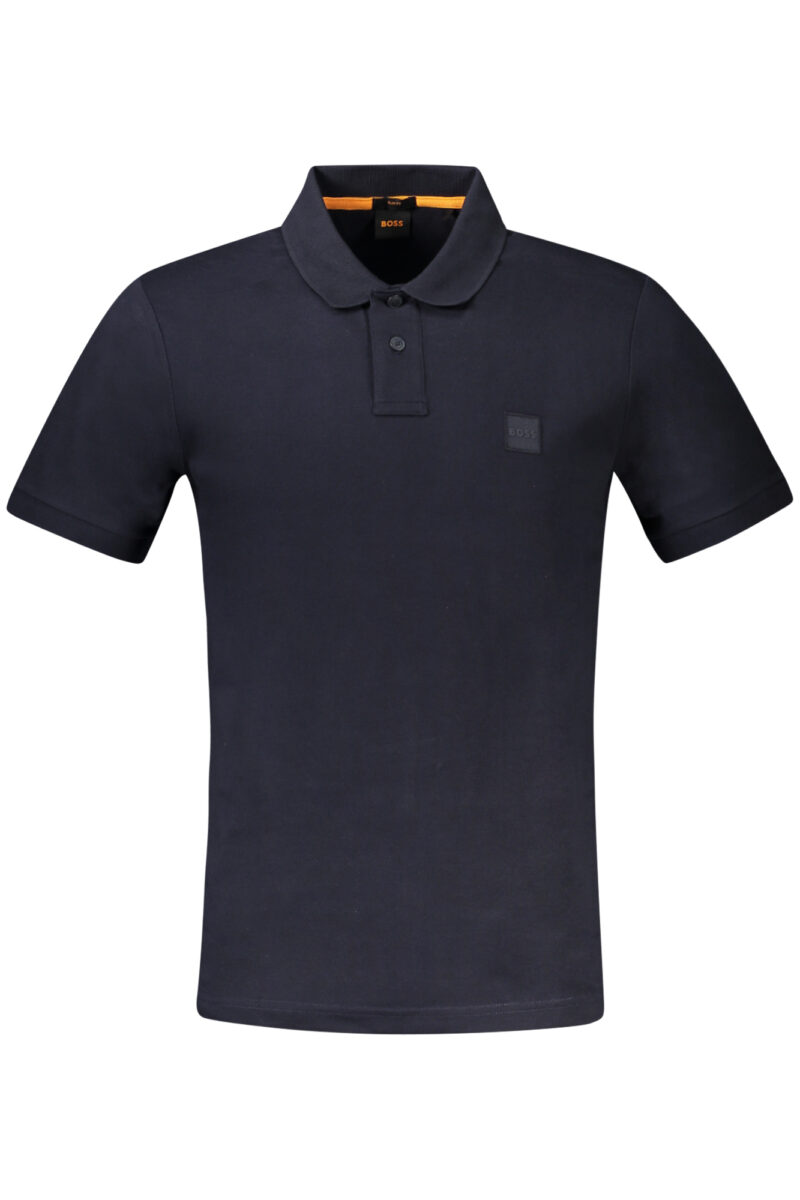 POLO KOŠILE S KRATKÝM RUKÁVEM OD HUGO BOSS PRO MUŽE MODRÁ
