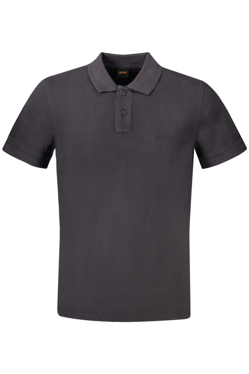 HUGO BOSS PÁNSKÉ POLO S KRÁTKÝM RUKÁVEM ČERNÉ