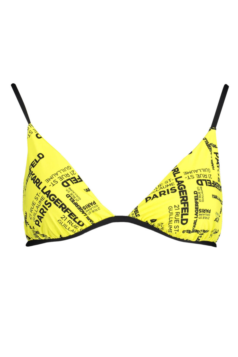 KARL LAGERFELD BEACHWEAR DÁMSKÉ PLÁVKY ŽLUTÉ