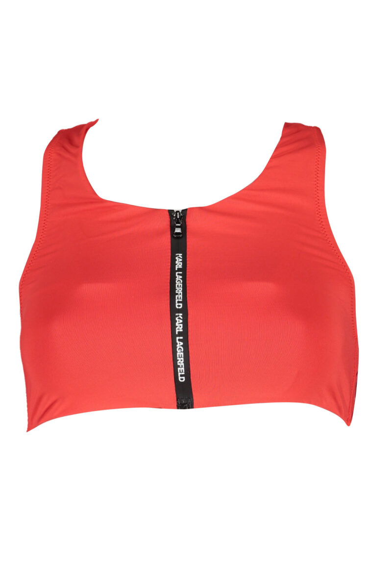 KARL LAGERFELD BEACHWEAR DÁMSKÉ PLÁVKY ČERVENÉ