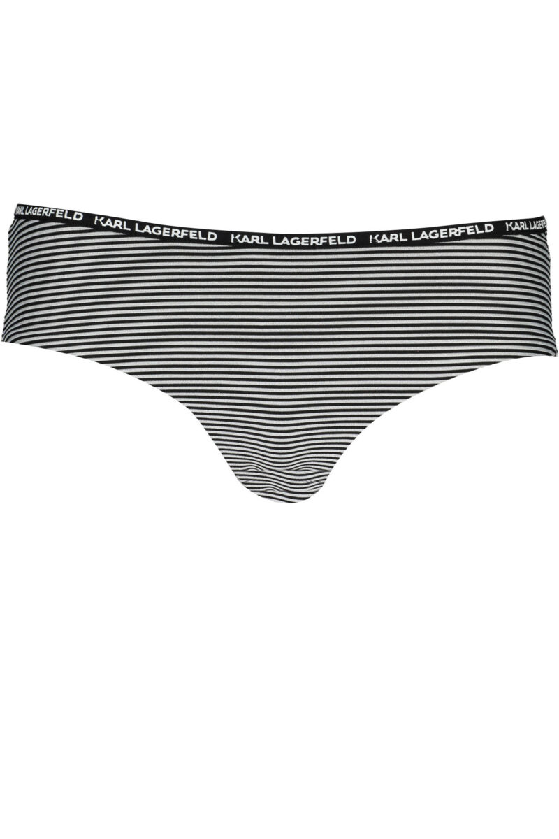 KARL LAGERFELD BEACHWEAR PLAVKOVÉ SLIPY DÁMSKÉ ČERNÉ