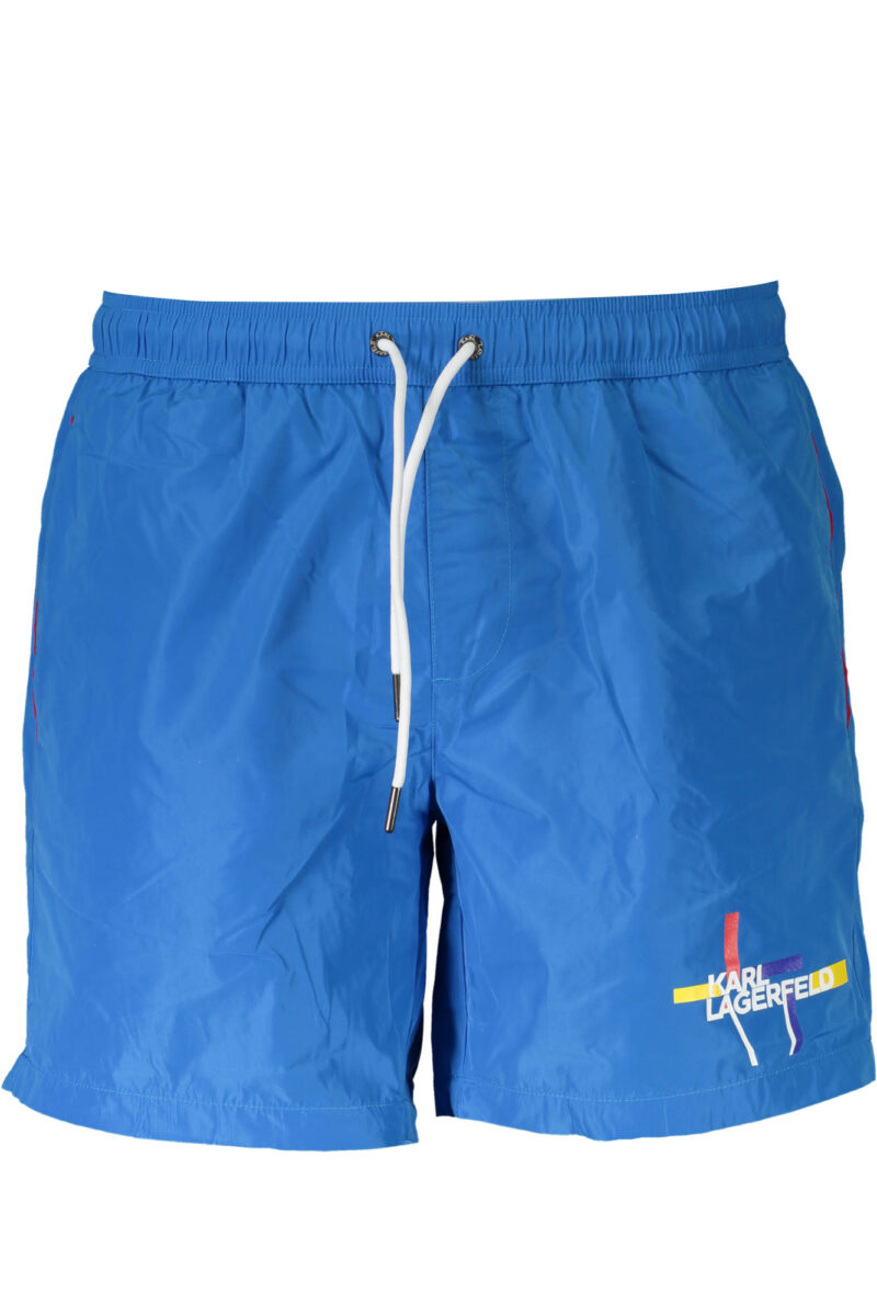 KARL LAGERFELD BEACHWEAR PÁNSKÉ MODRÉ PLAVKY