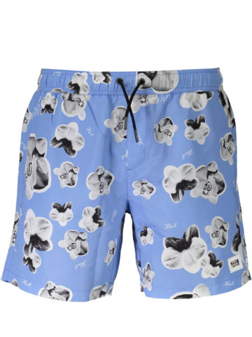 KARL LAGERFELD BEACHWEAR PÁNSKÉ MODRÉ PLAVKY