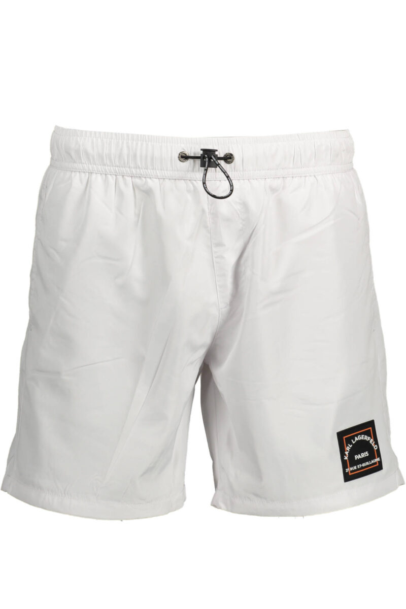 KARL LAGERFELD BEACHWEAR PÁNSKÉ PLÁVKY BÍLÉ