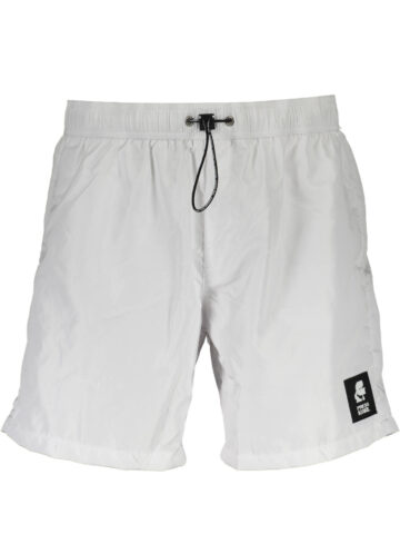 KARL LAGERFELD BEACHWEAR PÁNSKÉ BÍLÉ PLAVKOVÉ BOXERKY
