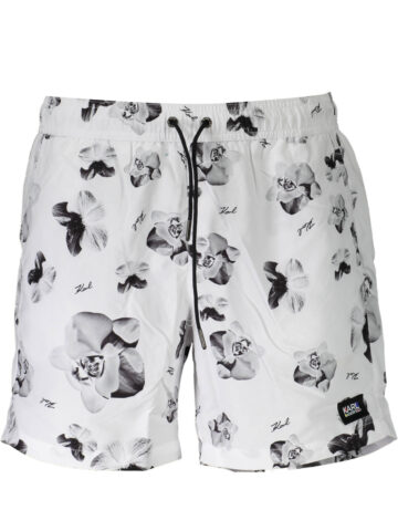 KARL LAGERFELD BEACHWEAR BÍLÉ PÁNSKÉ PLÁVKY