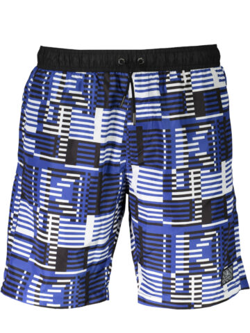 KARL LAGERFELD BEACHWEAR PÁNSKÉ MODRÉ PLAVKY