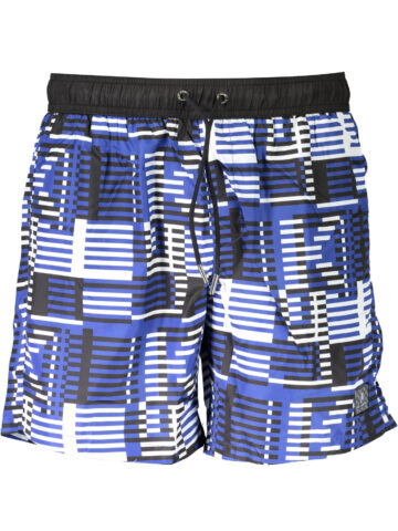KARL LAGERFELD BEACHWEAR PÁNSKÉ PLÁVKY MODRÉ
