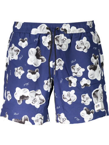 KARL LAGERFELD BEACHWEAR MODRÉ PÁNSKÉ PLÁVKY