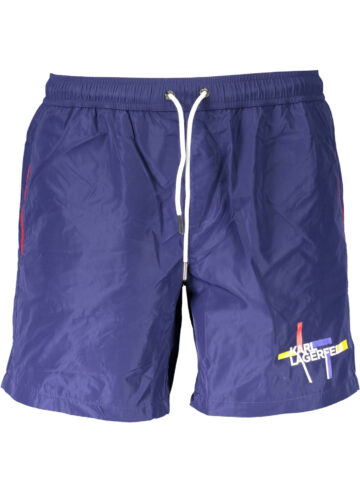 KARL LAGERFELD BEACHWEAR MODRÉ PÁNSKÉ PLÁVKY