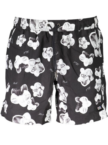 KARL LAGERFELD BEACHWEAR ČERNÉ PÁNSKÉ PLÁVKY