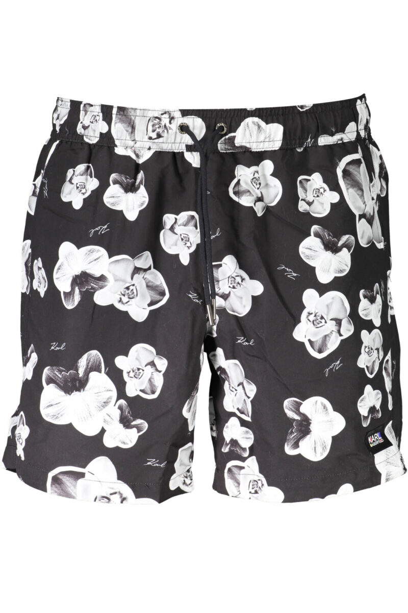 KARL LAGERFELD BEACHWEAR ČERNÉ PÁNSKÉ PLÁVKY