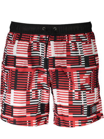 KARL LAGERFELD BEACHWEAR PÁNSKÉ ČERVENÉ PLAVKY