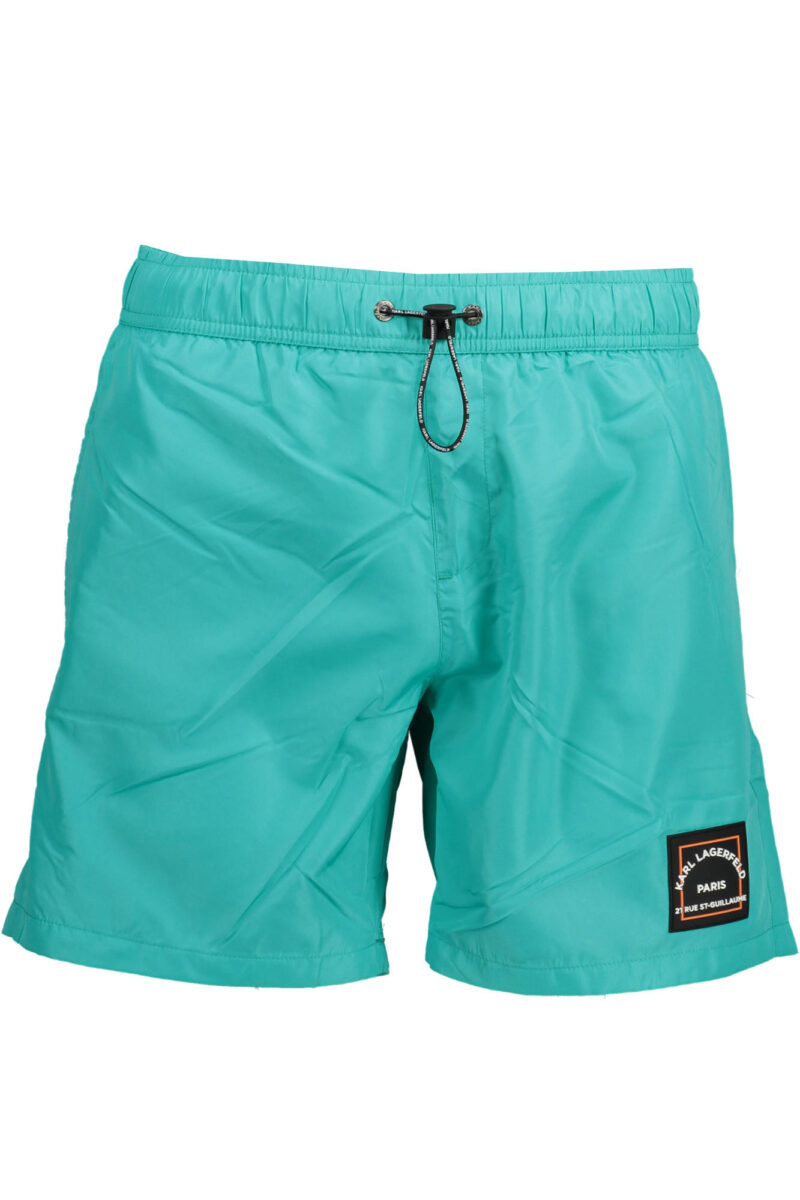 KARL LAGERFELD BEACHWEAR PÁNSKÉ PLÁVKY ZELENÉ