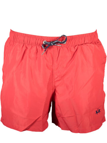 LA MARTINA Herren Badeshorts rot