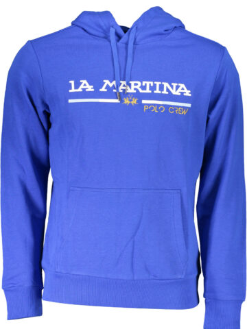 LA MARTINA Sweatshirt ohne Reißverschluss Herren Blau