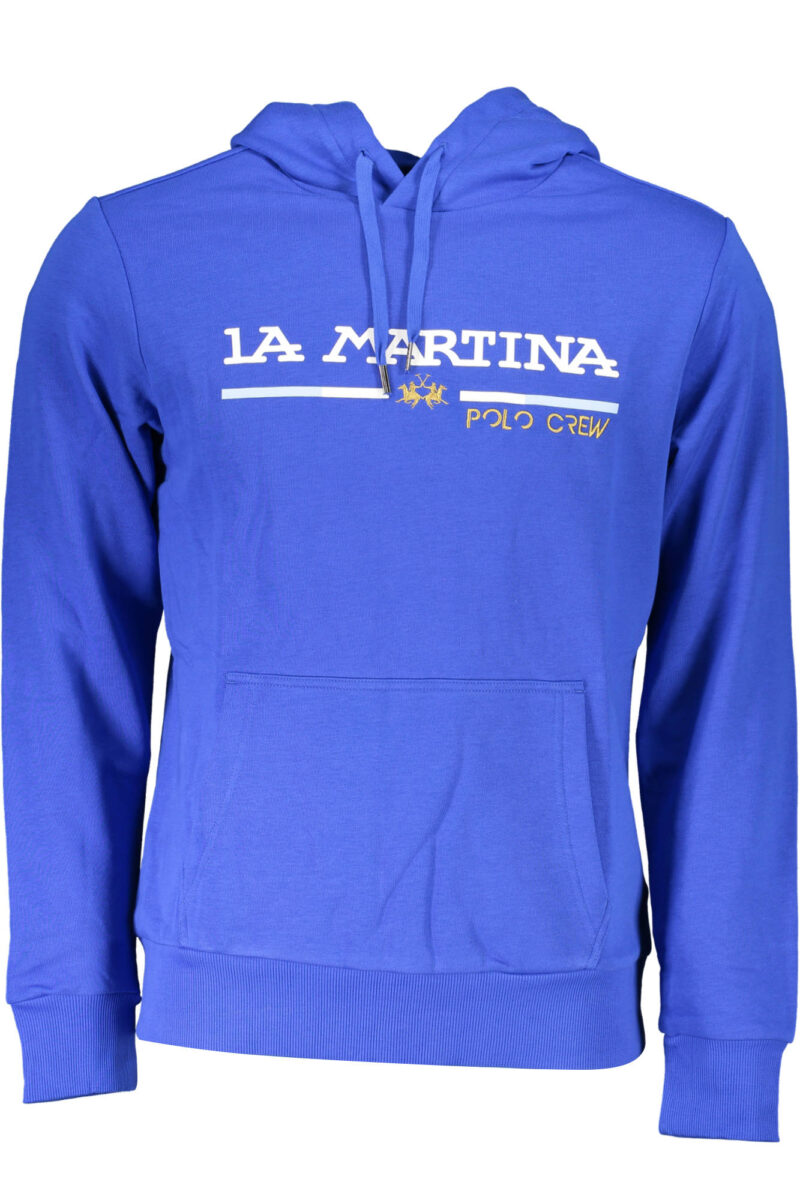 LA MARTINA Sweatshirt ohne Reißverschluss Herren Blau